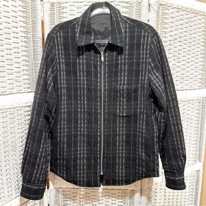 Theory Reversible Zip Shirt Jacket M